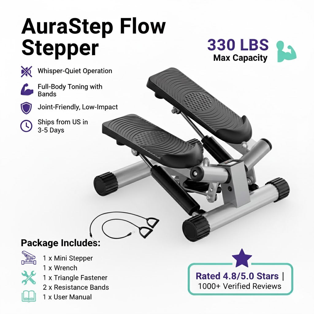 AuraStep Flow Stepper